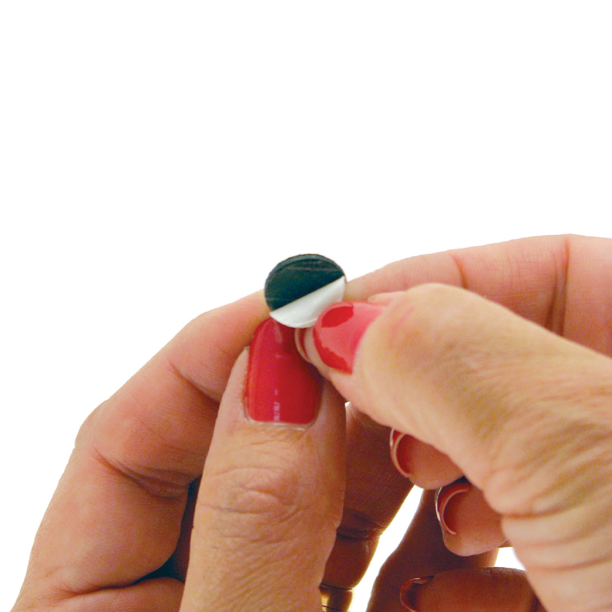 Load image into Gallery viewer, 07164 Flexible Magnetic Discs with Adhesive (18pk) - In Use