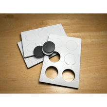 Load image into Gallery viewer, 07164 Flexible Magnetic Discs with Adhesive (18pk) - 