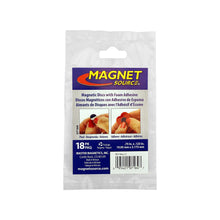 Load image into Gallery viewer, 07164 Flexible Magnetic Discs with Adhesive (18pk) - Packaging