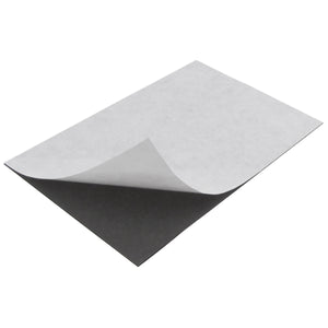 ZG203.5X5A-F Flexible Magnetic Sheet with Adhesive - 45 Degree Angle View