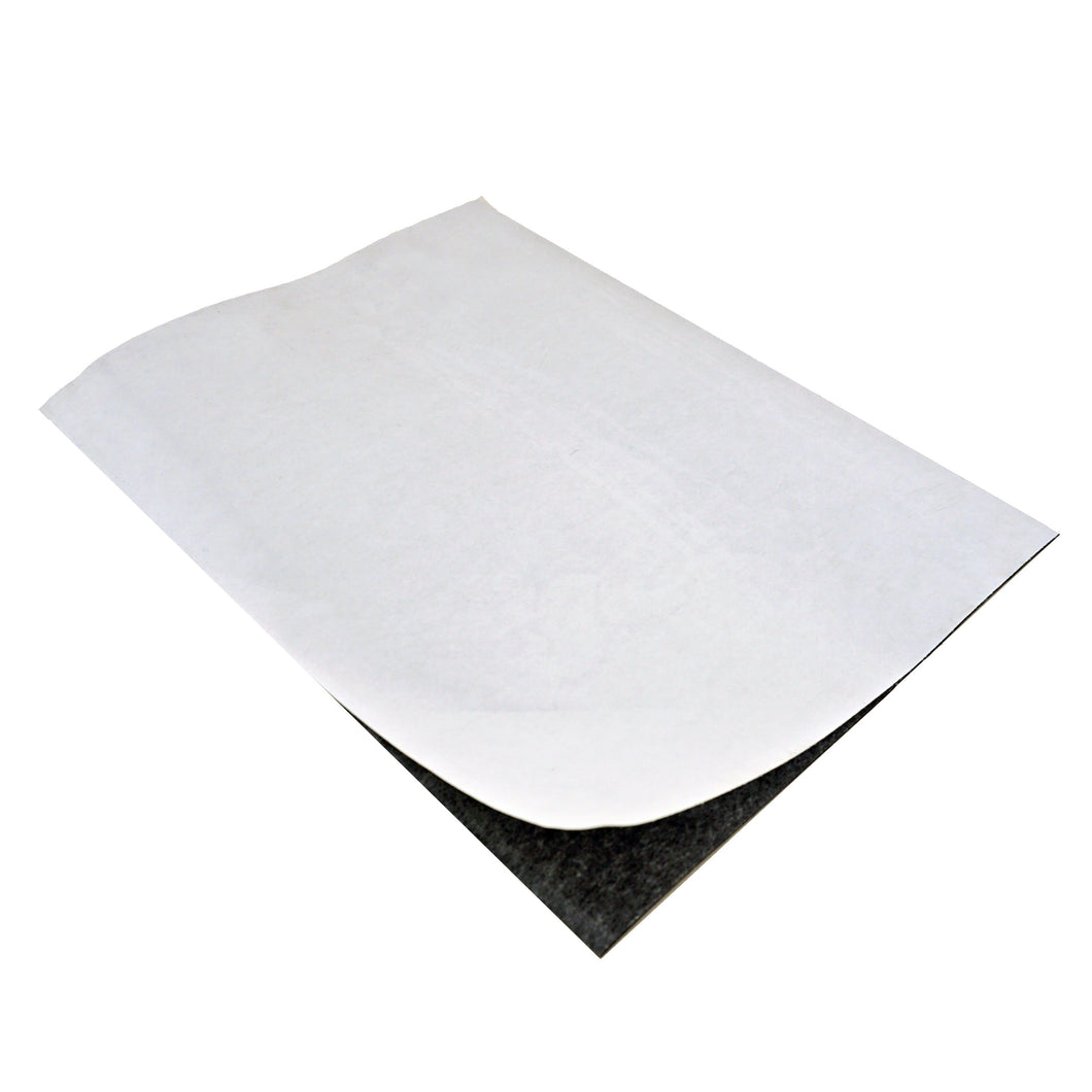 ZG20811A-F Flexible Magnetic Sheet with Adhesive - Front View