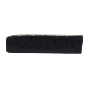 ZG05A-A-F Flexible Magnetic Strip with Adhesive - Side View