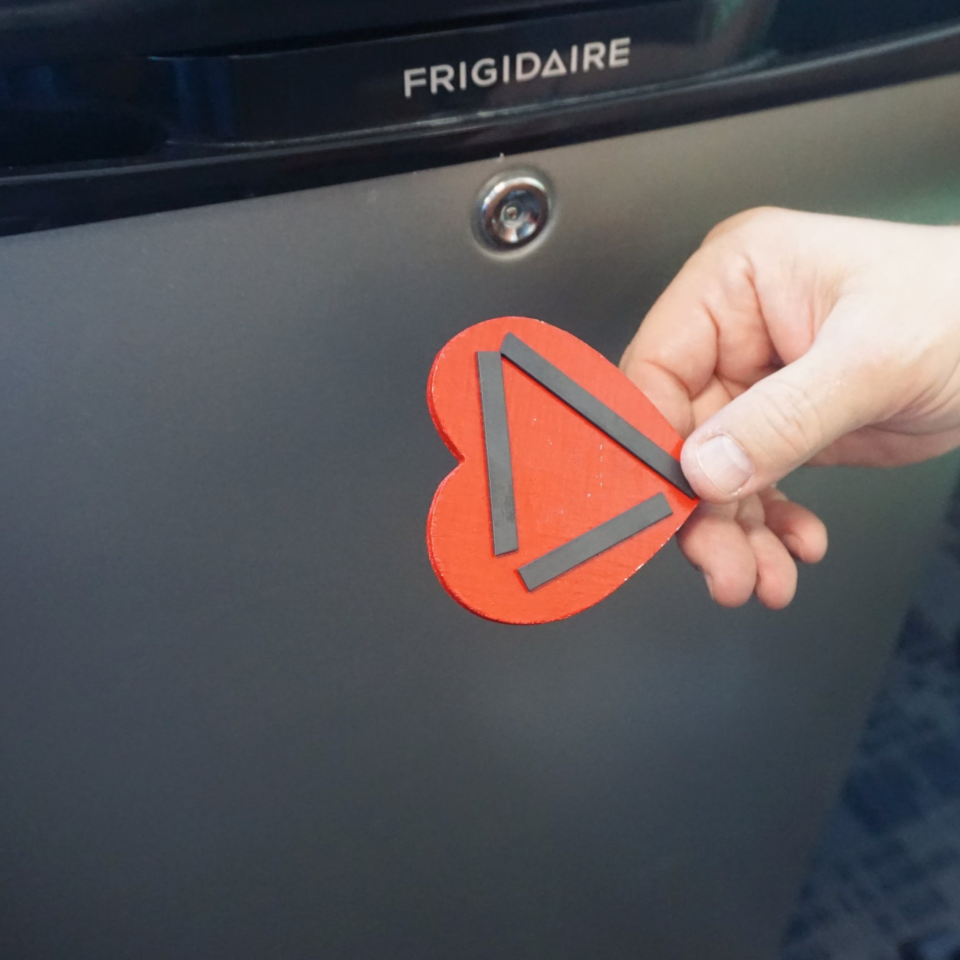 Load image into Gallery viewer, ZG05A-A-F Flexible Magnetic Strip with Adhesive - In Use