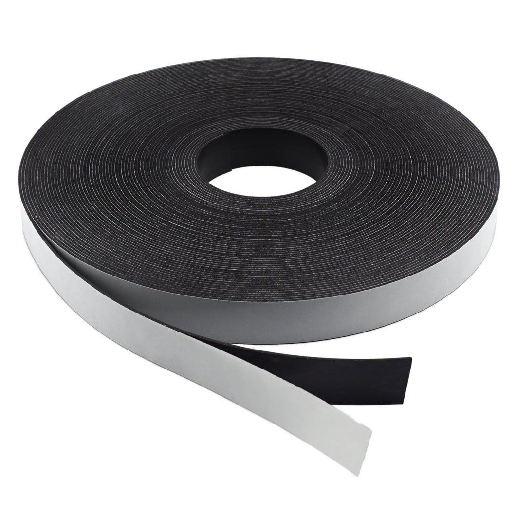 ZG30A-A-F Flexible Magnetic Strip with Adhesive - 45 Degree Angle View