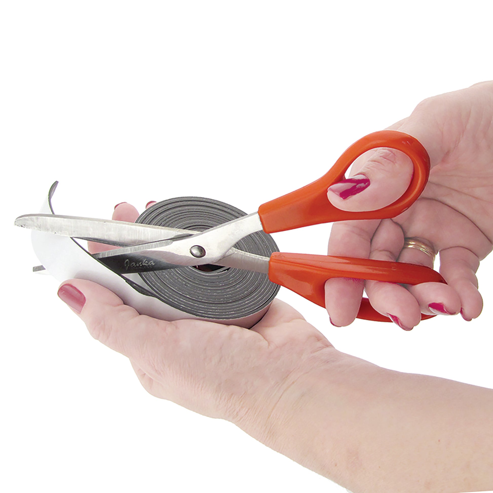 Load image into Gallery viewer, ZG30A-A-F Flexible Magnetic Strip with Adhesive - In Use
