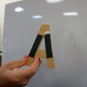 ZG30A-A-F Flexible Magnetic Strip with Adhesive - In Use