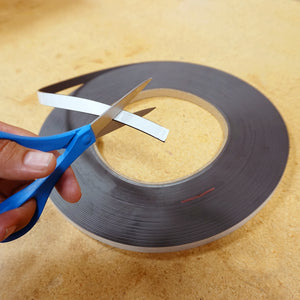 ZGN10APAA25S01 Flexible Magnetic Strip with Adhesive - In Use