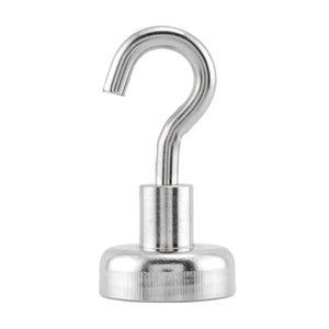 07632 Grade 42 Neodymium Magnetic Hooks (2pk) - Front View