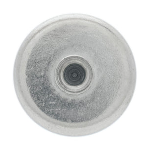 NACF078 Grade 42 Neodymium Round Base Magnet with Female Thread - Top View