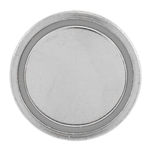 Load image into Gallery viewer, NACF078 Grade 42 Neodymium Round Base Magnet with Female Thread - Bottom View