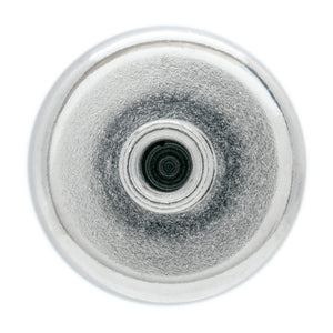 NACF126 Grade 42 Neodymium Round Base Magnet with Female Thread - Top View