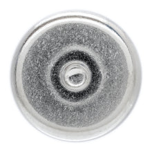 Load image into Gallery viewer, NACM126 Grade 42 Neodymium Round Base Magnet with Male Thread - Top View