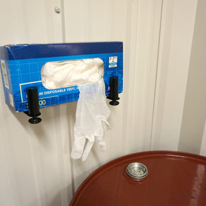 07549 Handy Holder™ Magnetic Paper Towel Holder - In Use