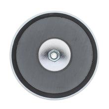 Load image into Gallery viewer, RB80EB Heavy-Duty Ceramic Round Base Magnet Assembled with Eyebolt - Back of Packaging