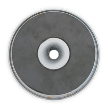 Load image into Gallery viewer, RB100CBX Heavy-Duty Ceramic Round Base Magnet - 45 Degree Angle View