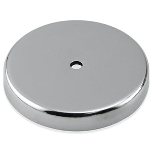 RB70CX3 Heavy-Duty Ceramic Round Base Magnet (3pk) - 45 Degree Angle View