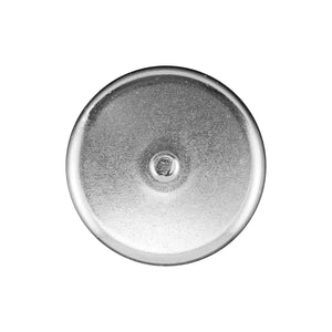 CACM300S01 Heavy-Duty Ceramic Round Base Magnet with Male Stud - Bottom View