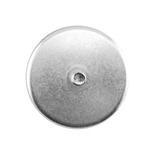 Load image into Gallery viewer, CACM200 Heavy-Duty Ceramic Round Base Magnet with Male Thread - Top View