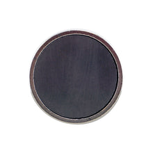 Load image into Gallery viewer, CACM200 Heavy-Duty Ceramic Round Base Magnet with Male Thread - Bottom View