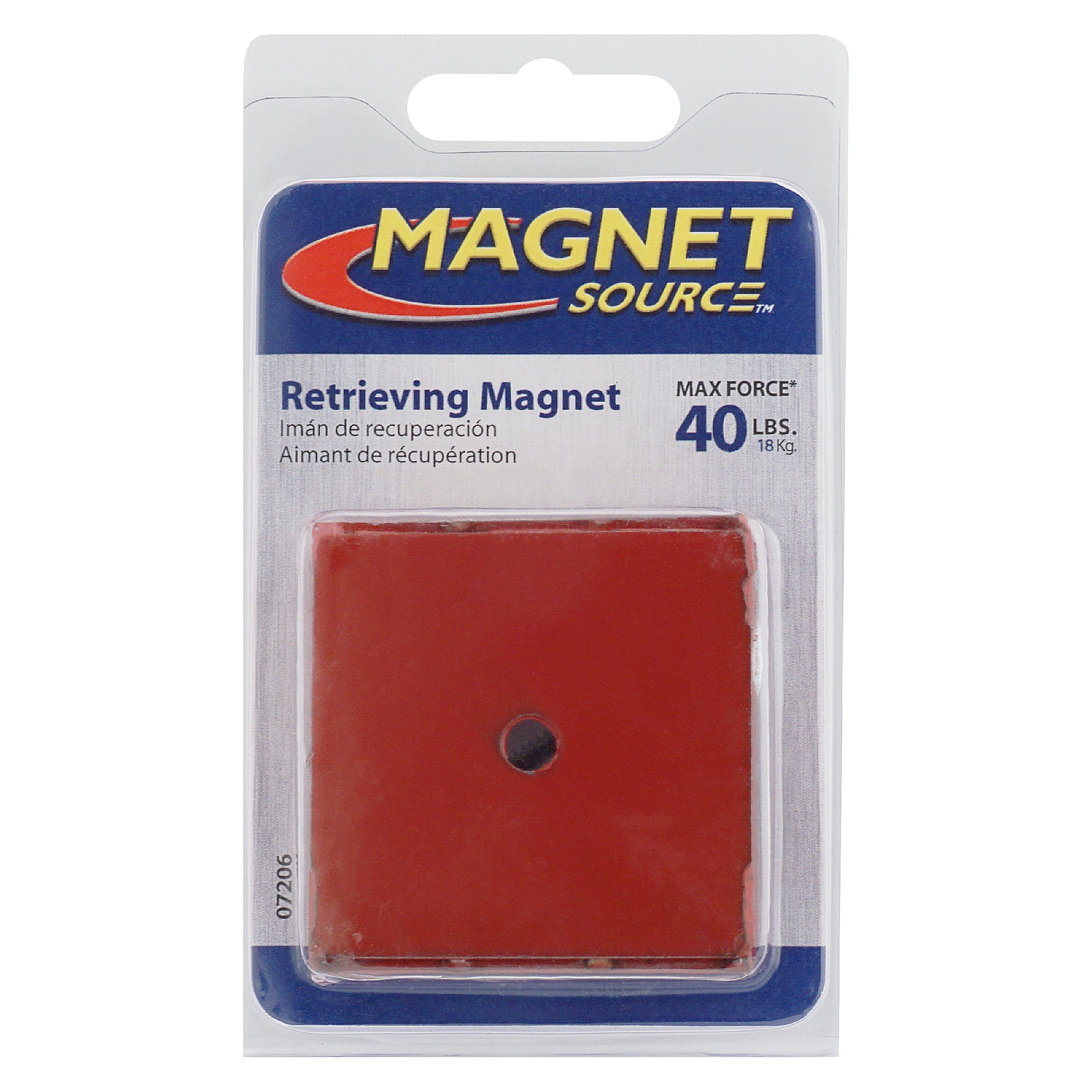 Load image into Gallery viewer, 07206 Heavy-Duty Holding and Retrieving Magnet - Bottom View