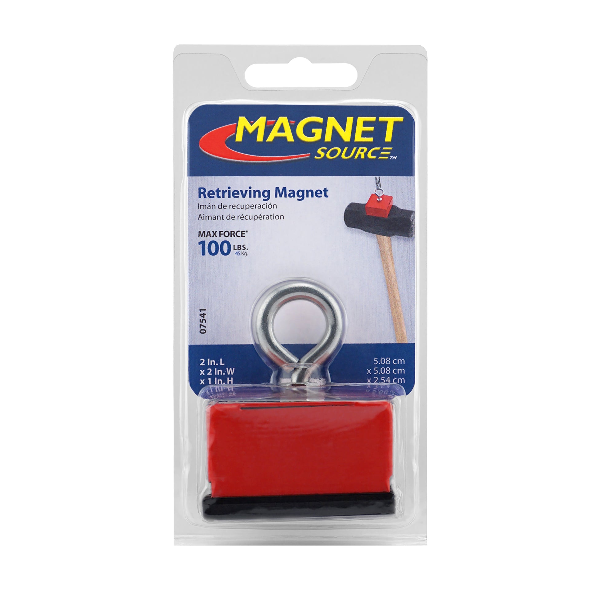 Load image into Gallery viewer, SD07541 Heavy-Duty Holding and Retrieving Magnet Scratch &amp; Dent - Bottom View