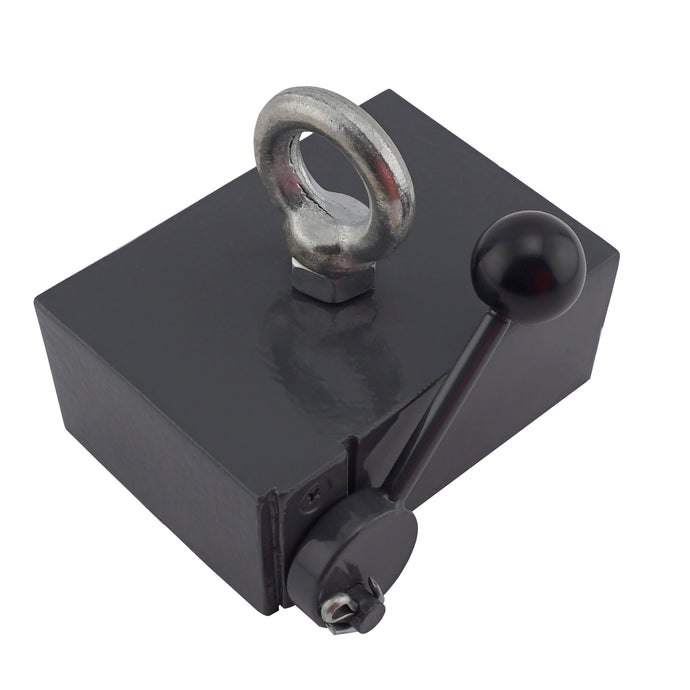 B450W/CAMC Heavy-Duty Magnetic Block with Cam Release - 45 Degree Angle View