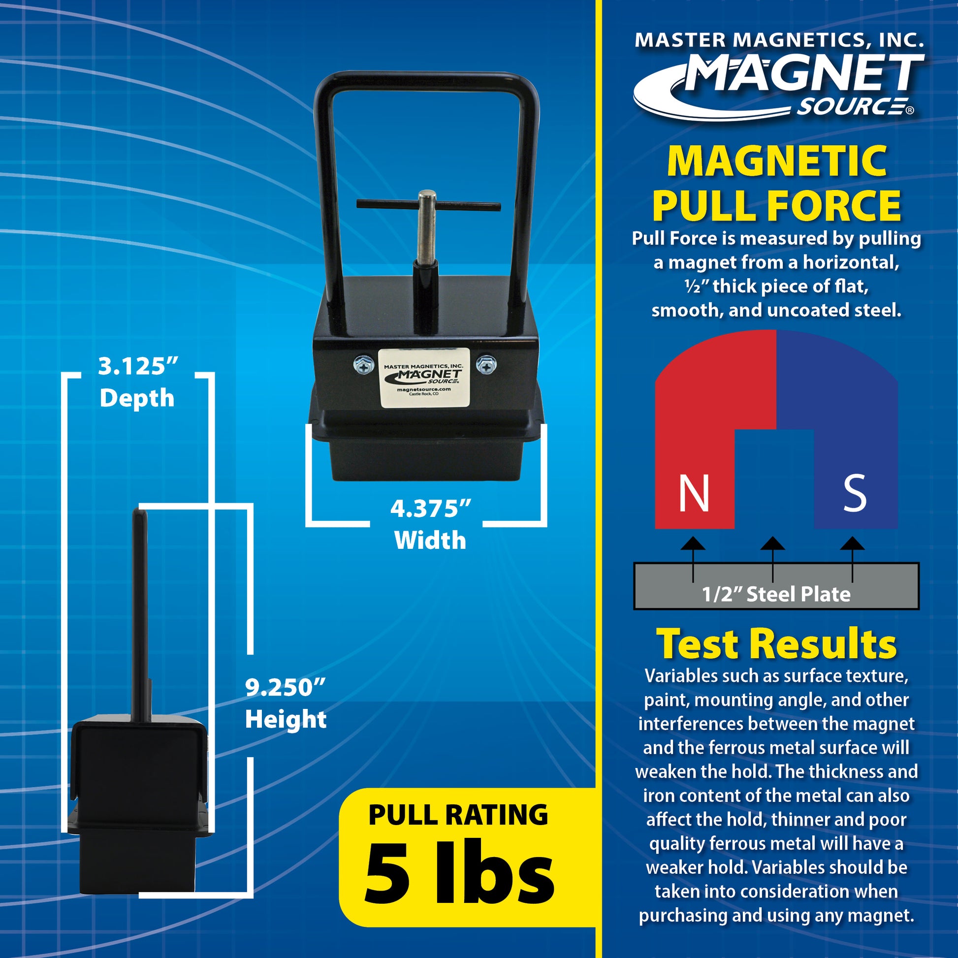 Load image into Gallery viewer, ML72C Heavy-Duty Magnetic Bulk Parts Lifter - Specifications
