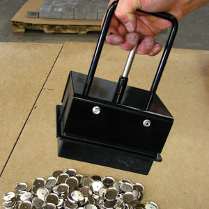 ML74C Heavy-Duty Magnetic Bulk Parts Lifter - In Use