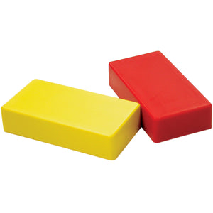 07276 Hold Everything Ceramic Magnets (2pk) - 45 Degree Angle View