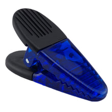 Load image into Gallery viewer, 07506 Large Neodymium Magnetic Clips (2pk, Blue) - 45 Degree Angle View