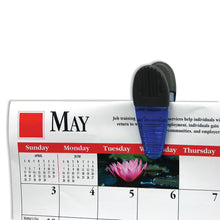 Load image into Gallery viewer, 07506 Large Neodymium Magnetic Clips (2pk, Blue) - In Use