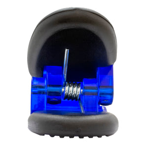 07506 Large Neodymium Magnetic Clips (2pk, Blue) - Front View