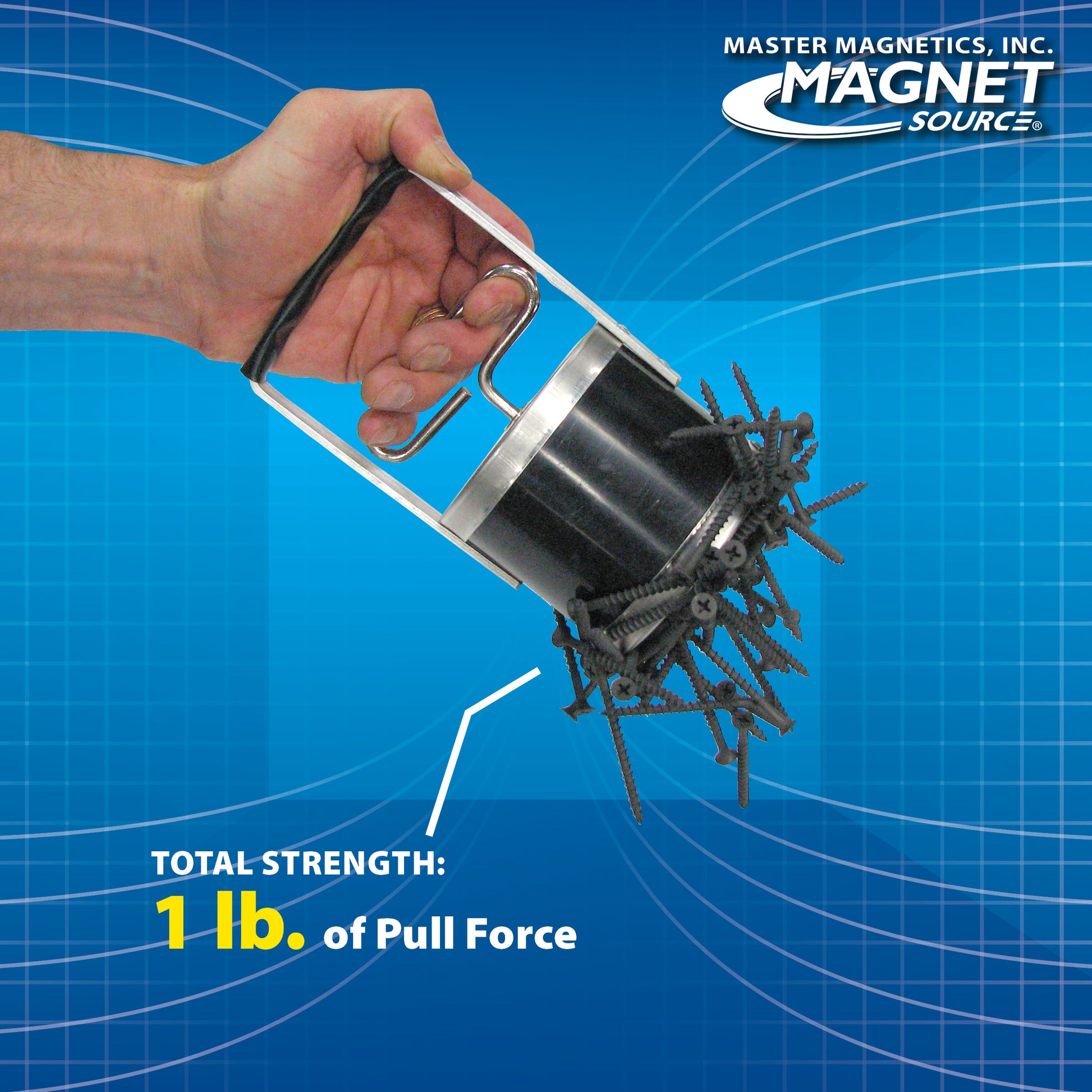 Load image into Gallery viewer, 07540 Light-Duty Magnetic Bulk Parts Lifter - Specification