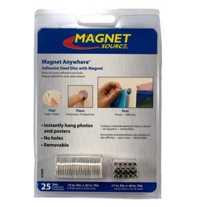 07094 Magnet Anywhere™ (25pk) - Side View