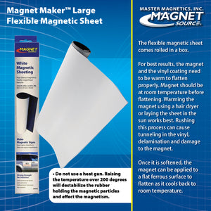 08505 Magnet Maker™ Large Flexible Magnetic Sheet - Top View