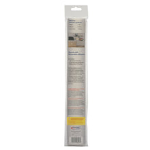Load image into Gallery viewer, 08047 Magnetic Bulletin Bar - Brushed Steel - Back of Packaging