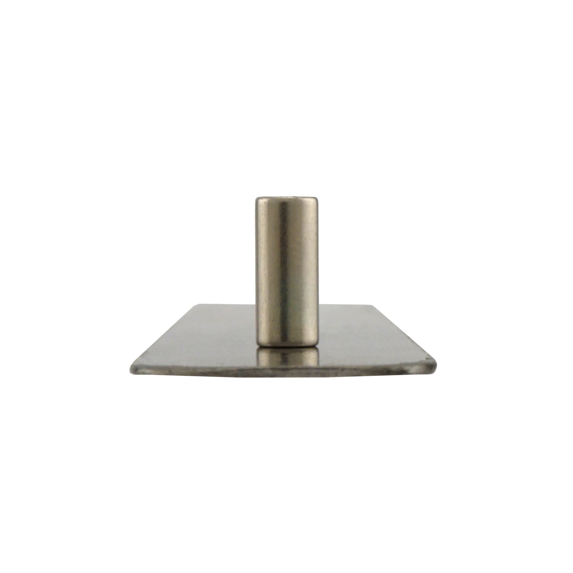Load image into Gallery viewer, 08047 Magnetic Bulletin Bar - Brushed Steel - Side View