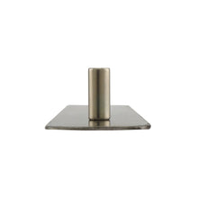 Load image into Gallery viewer, 08047 Magnetic Bulletin Bar - Brushed Steel - Side View