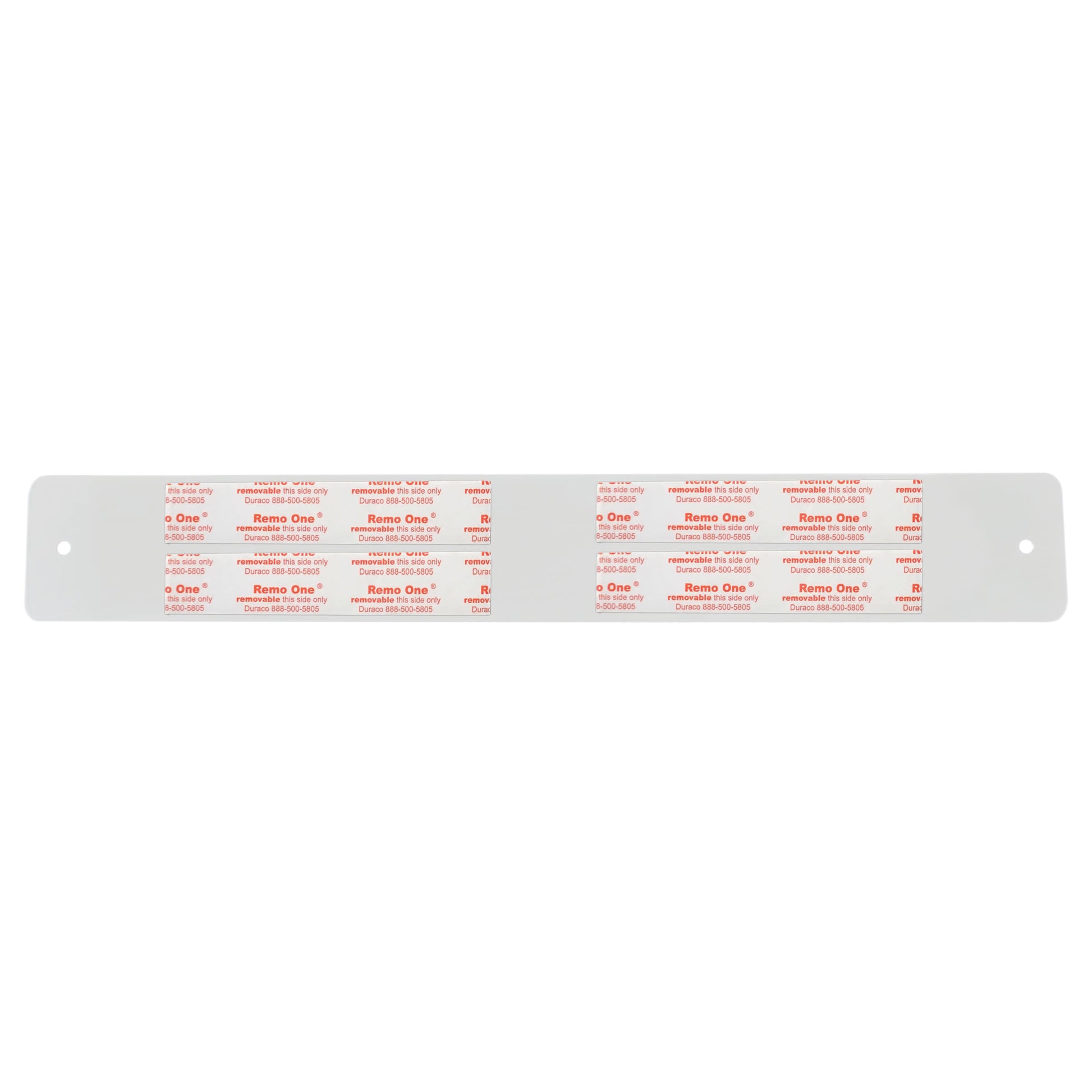 Load image into Gallery viewer, 08046 Magnetic Bulletin Bar - White - Bottom View