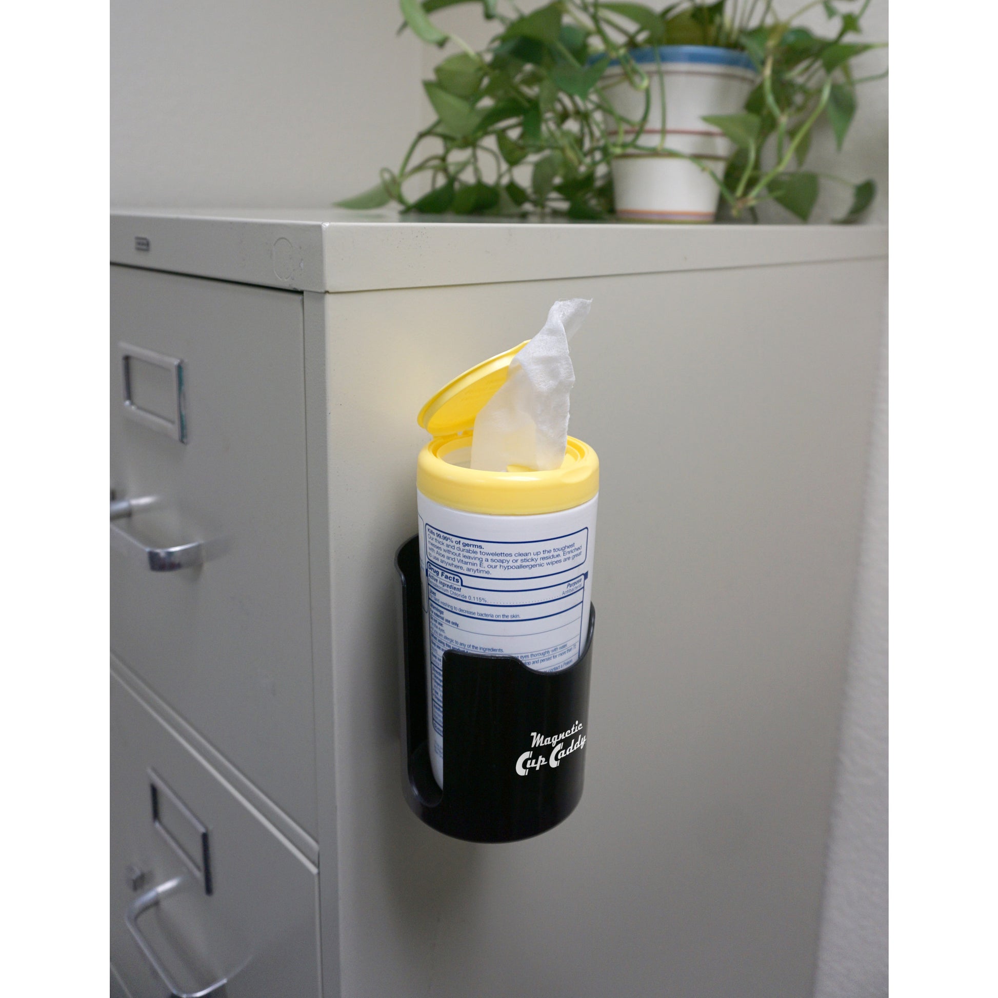 Load image into Gallery viewer, SD07583 Magnetic Cup Caddy™, Black - Scratch &amp; Dent - In Use
