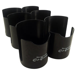 07583 Magnetic Cup Caddy™, Black - 45 Degree Angle