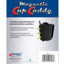 Load image into Gallery viewer, 07583 Magnetic Cup Caddy™, Black - Top View