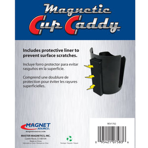 07583 Magnetic Cup Caddy™, Black - Top View