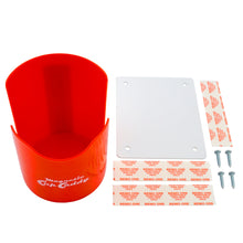 Load image into Gallery viewer, 07615 Magnetic Cup Caddy™ Plus, Red - Back of Packaging