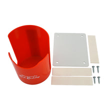Load image into Gallery viewer, 07615 Magnetic Cup Caddy™ Plus, Red - 45 Degree Angle View