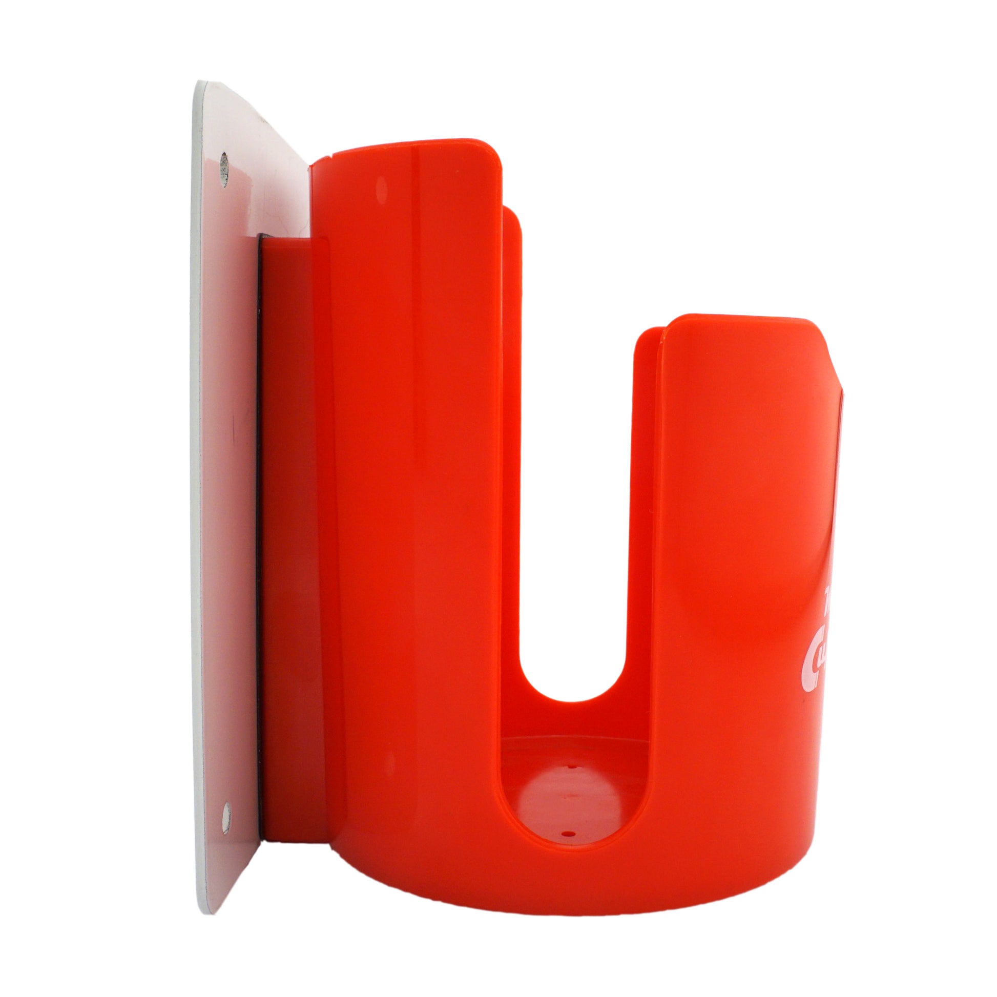 Load image into Gallery viewer, 07615 Magnetic Cup Caddy™ Plus, Red - Side View