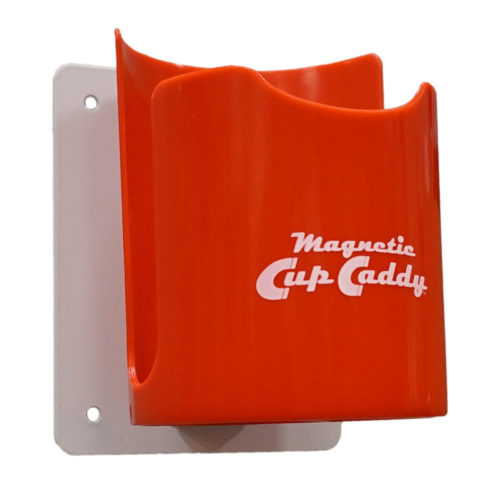 Load image into Gallery viewer, 07615 Magnetic Cup Caddy™ Plus, Red - 45 Degree Angle View