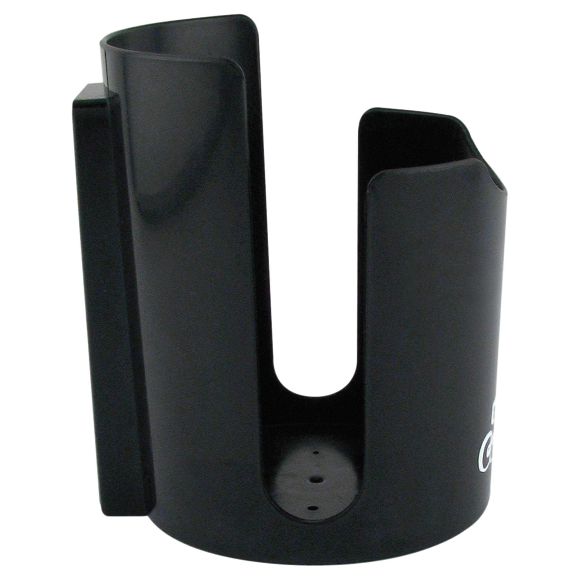 Load image into Gallery viewer, 07583 Magnetic Cup Caddy™, Black - 45 Degree Angle View