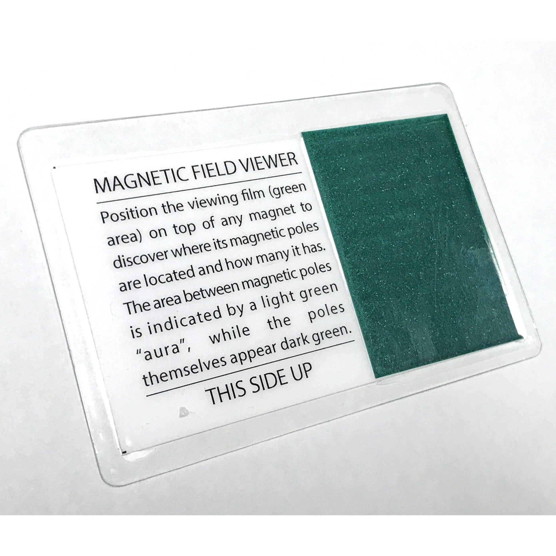 Load image into Gallery viewer, DMVC-1 Magnetic Field Viewer Card - 45 Degree Angle View