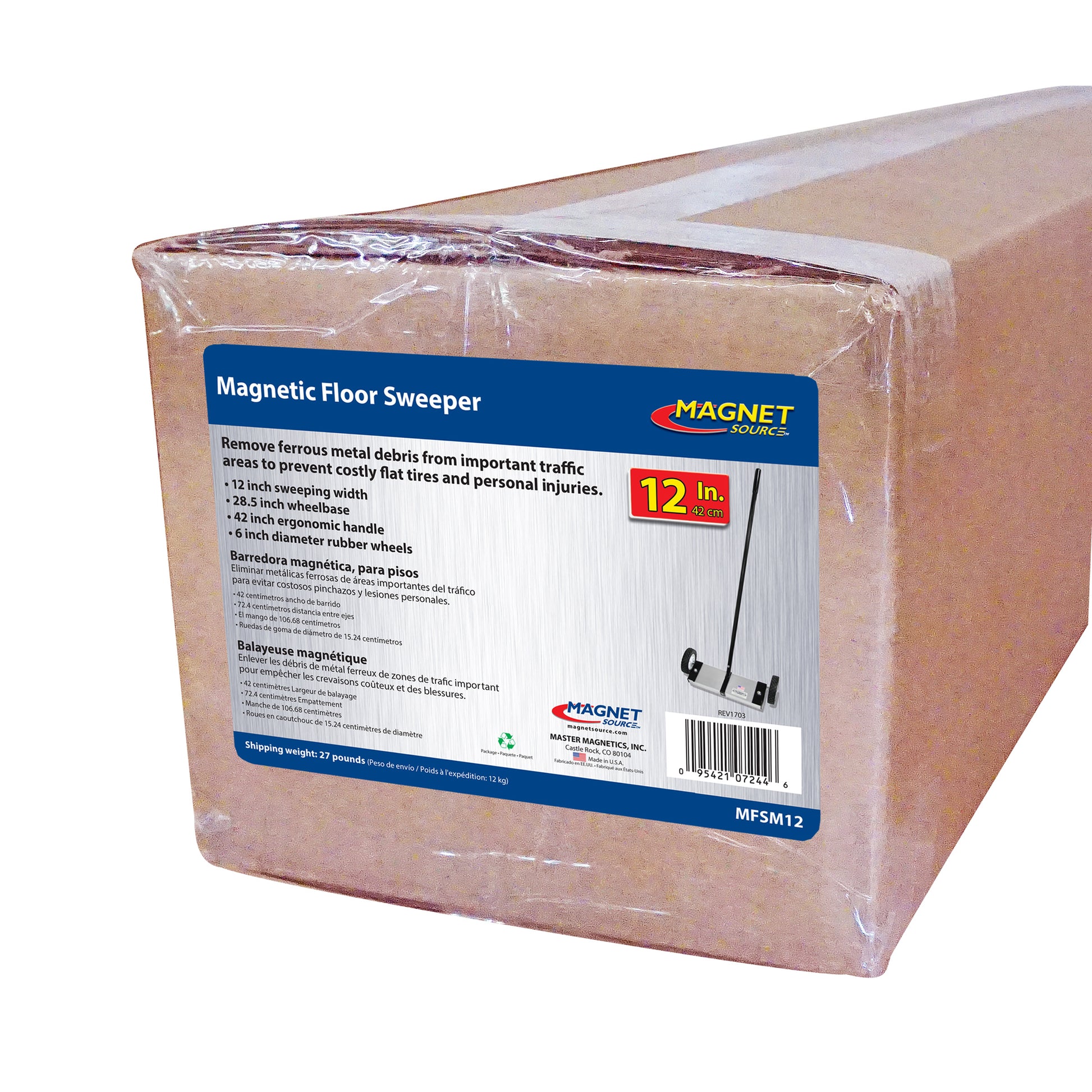 Load image into Gallery viewer, MFSM12 Magnetic Floor Sweeper - Packaging